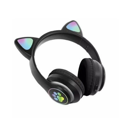 Handsfree Bluetooth Borofone BO18 Cat Ear, A2DP, Svart