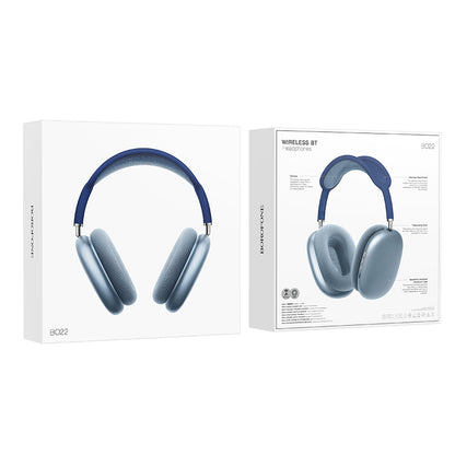 Bluetooth-handsfree Borofone BO22 Elegant, A2DP, blå
