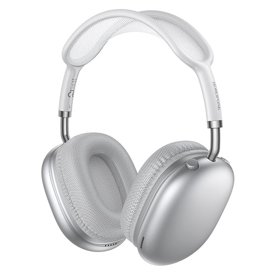 Bluetooth-handsfree Borofone BO36 Tone, A2DP, Silver