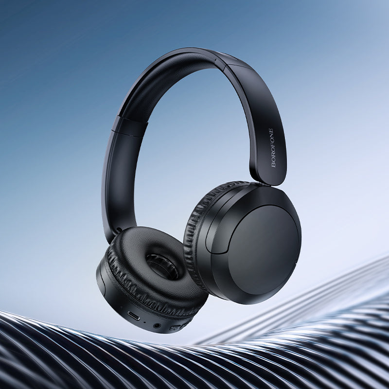Bluetooth-handsfree Borofone BO37 Marvellous, A2DP, Svart