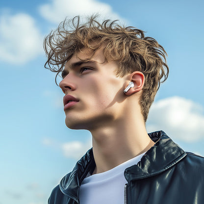 Handsfree Bluetooth Borofone BW88 Deep Rhyme, TWS, Vit