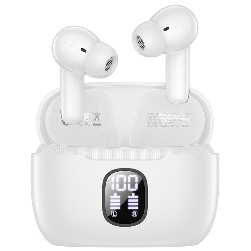 Handsfree Bluetooth Borofone FQ7 Treasure, TWS, ANC, MultiPoint, Vit