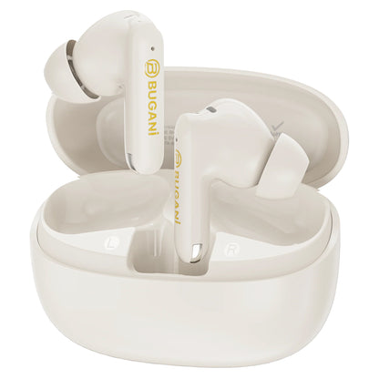 Bluetooth-handsfree Bugani Freebuds B20, TWS, ANC, Ljusgräddfärg