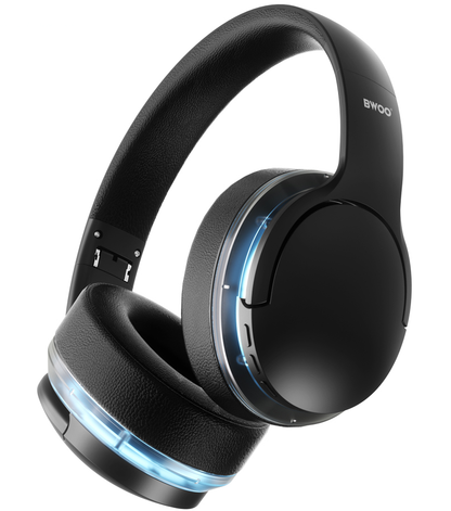 Bluetooth-handsfree BWOO BO-BW587, A2DP, ANC, Svart
