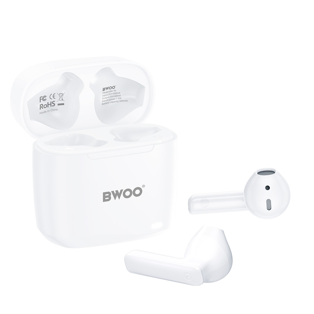 Bluetooth-handsfree BWOO BW94, TWS, Vit