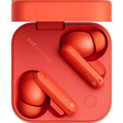 Handsfree Bluetooth CMF by Nothing Buds Pro 2, TWS, ANC, MultiPoint, Orange