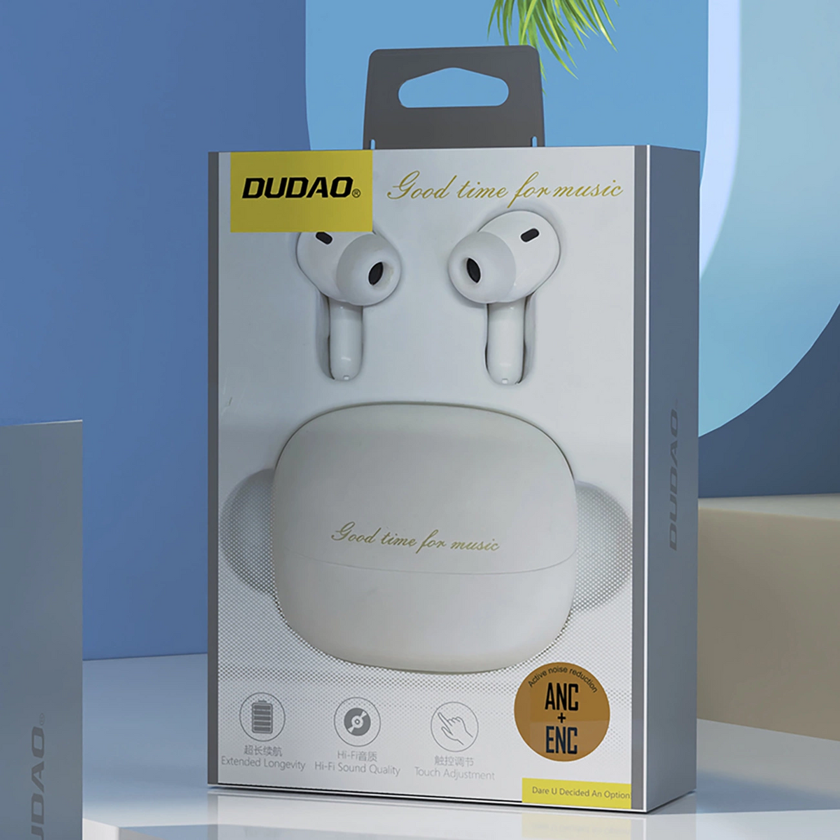 Bluetooth-handsfree Dudao U21, TWS, ANC, Vit