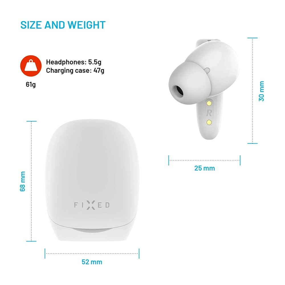 Handsfree Bluetooth Fixed Pods, TWS, Vit