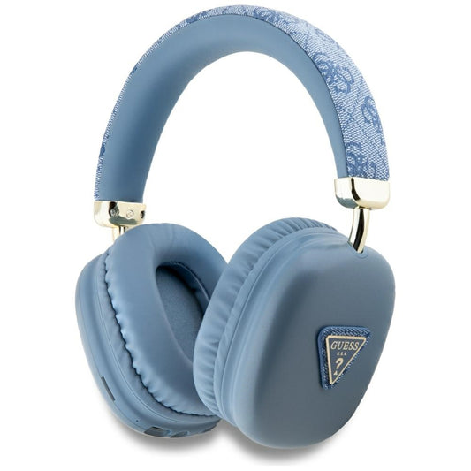Handsfree Bluetooth Guess 4G Guldtriangellogga, A2DP, Blå