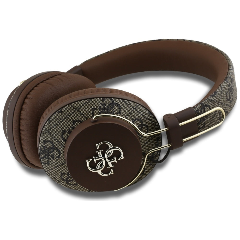 Handsfree Bluetooth Guess 4G Metal Logo, A2DP, Brown