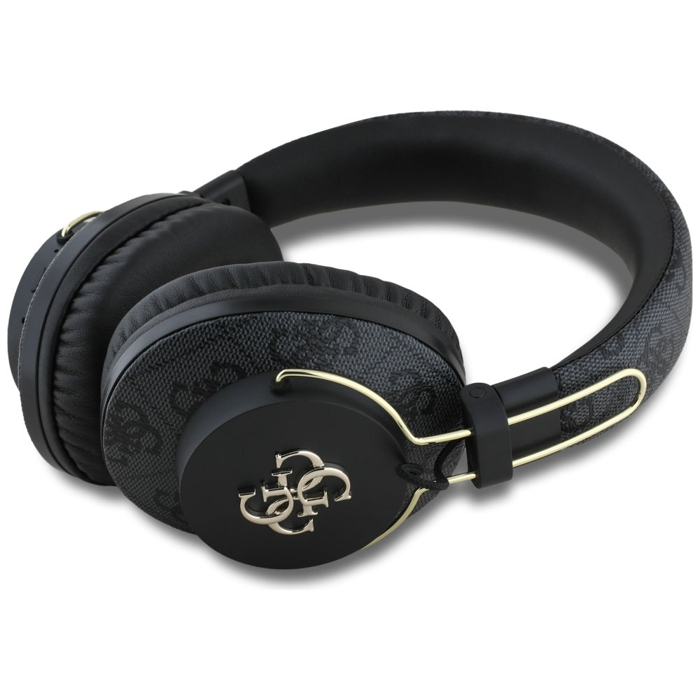 Handsfree Bluetooth Guess 4G Metal Logo, A2DP, Svart