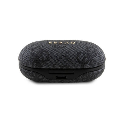 Handsfree Bluetooth Guess 4G Metal, TWS, Svart