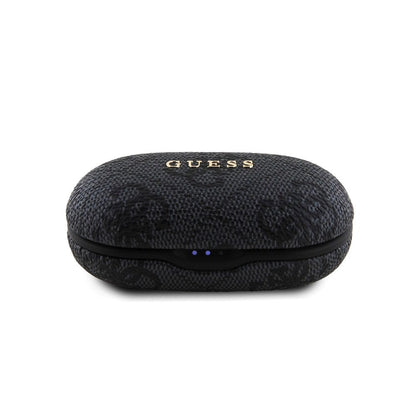 Handsfree Bluetooth Guess 4G Metal, TWS, Svart
