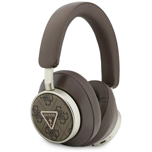 Handsfree Bluetooth Guess 4G Guldtriangellogotyp, A2DP, Brun
