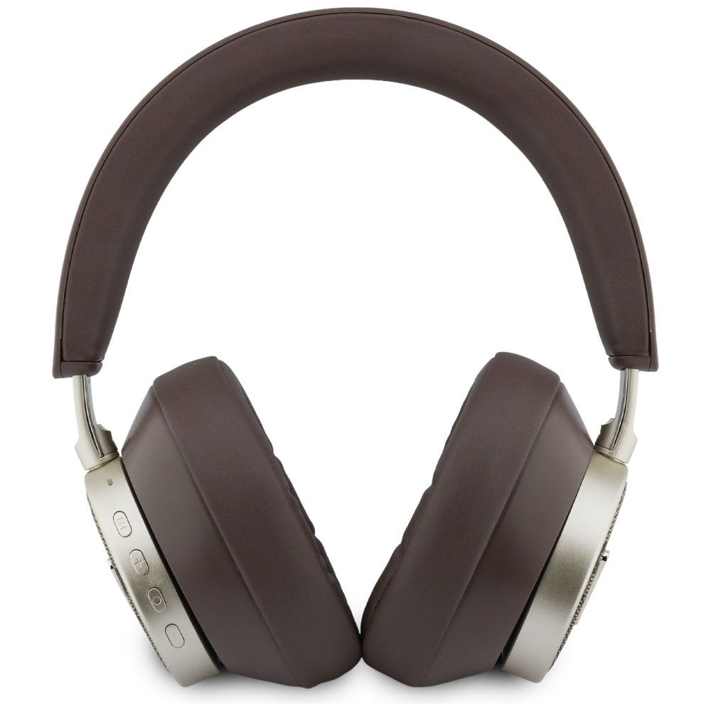 Handsfree Bluetooth Guess 4G Guldtriangellogotyp, A2DP, Brun
