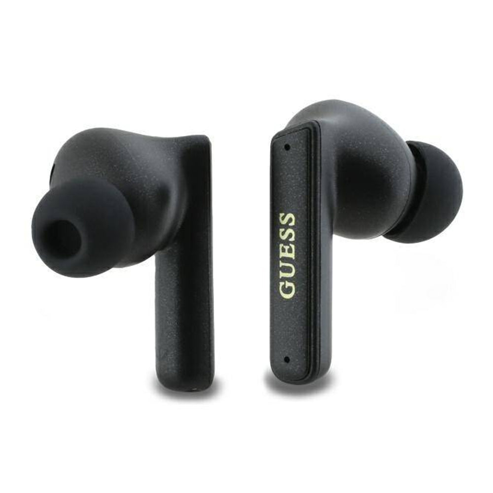 Handsfree Bluetooth Guess Capsule Printed Logo, TWS, ANC, Svart