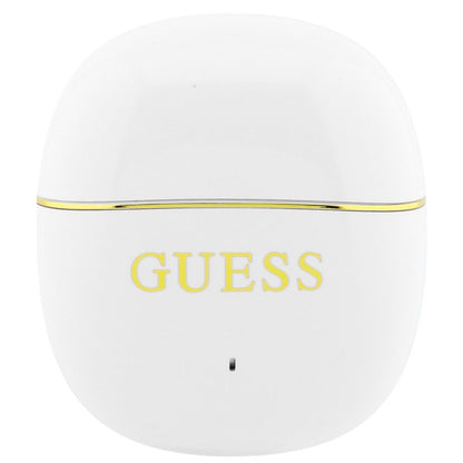 Handsfree Bluetooth Guess Glossy Gold Line Classic, TWS, Vit