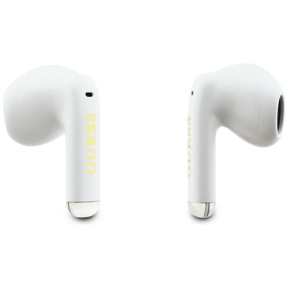 Handsfree Bluetooth Guess Glossy Gold Line Classic, TWS, Vit