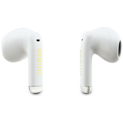 Handsfree Bluetooth Guess Glossy Gold Line Classic, TWS, Vit
