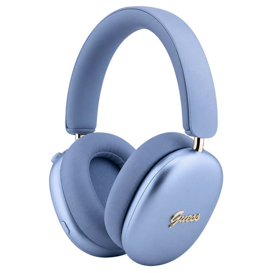 Guess Metal Script Logo Bluetooth-handsfree, A2DP, blå