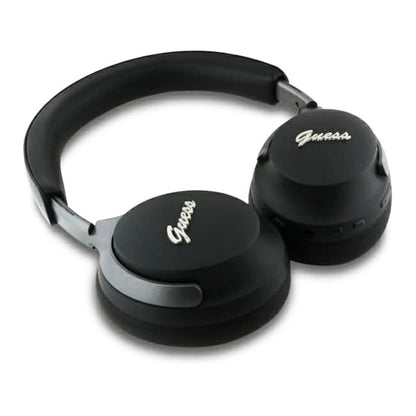 Handsfree Bluetooth Guess Metal Script Logo, A2DP, ANC, Svart