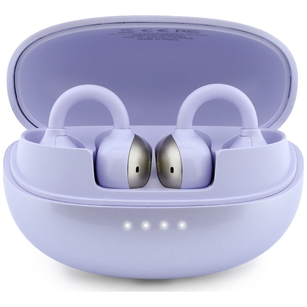 Handsfree Bluetooth Guess Metallisk Finish Elektropolerade Delar Klassisk, TWS, Lila