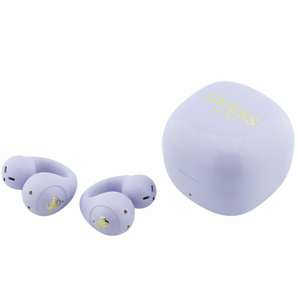 Handsfree Bluetooth Guess Mini Classic, TWS, Lila
