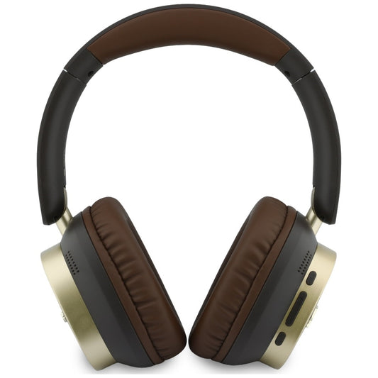 Handsfree Bluetooth Guess Rectangle Metal Script, A2DP, Brun