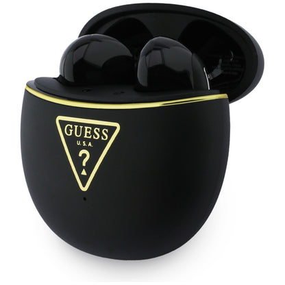 Handsfree Bluetooth Guess Script Print, TWS, Svart