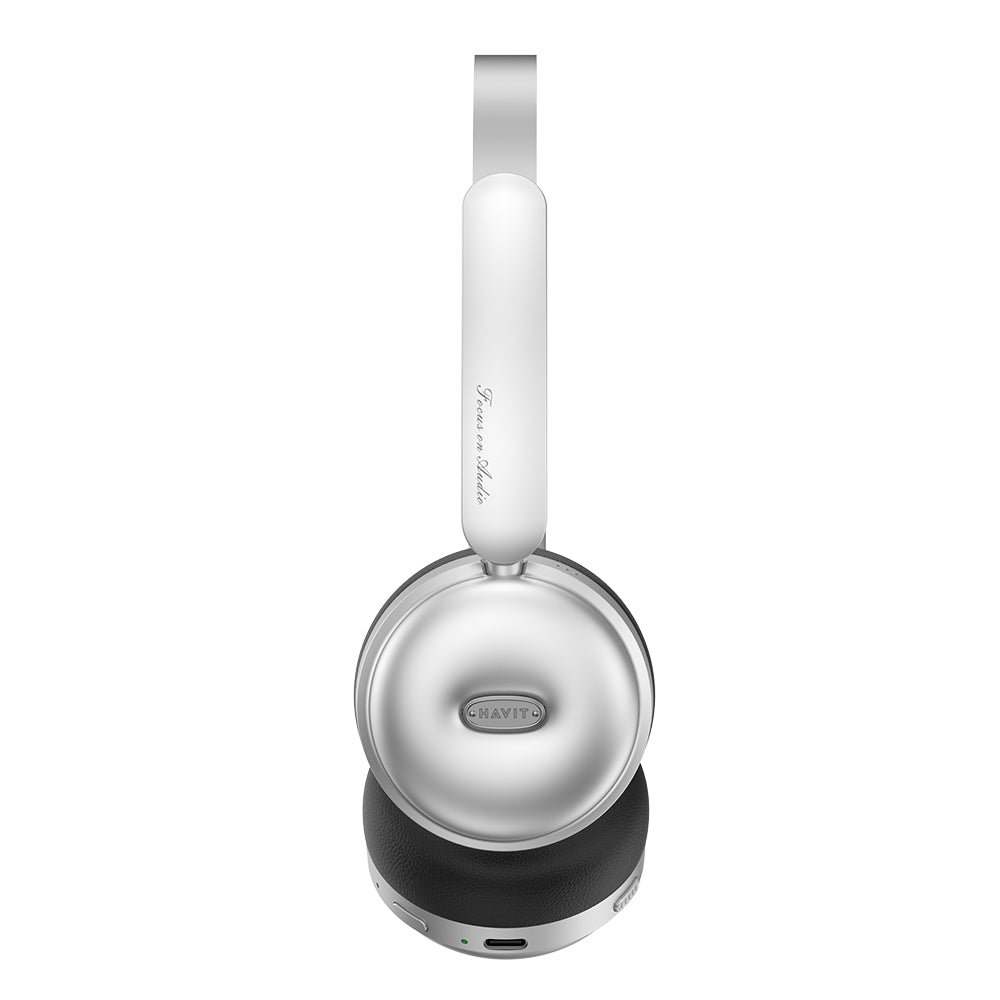 Handsfree Bluetooth HAVIT H616BT, A2DP, Silver Svart