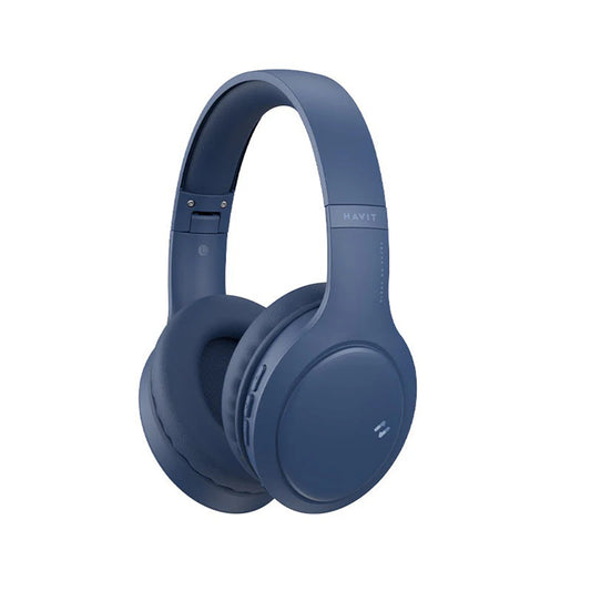 Handsfree Bluetooth HAVIT H633BT, Multipoint, A2DP, Blå