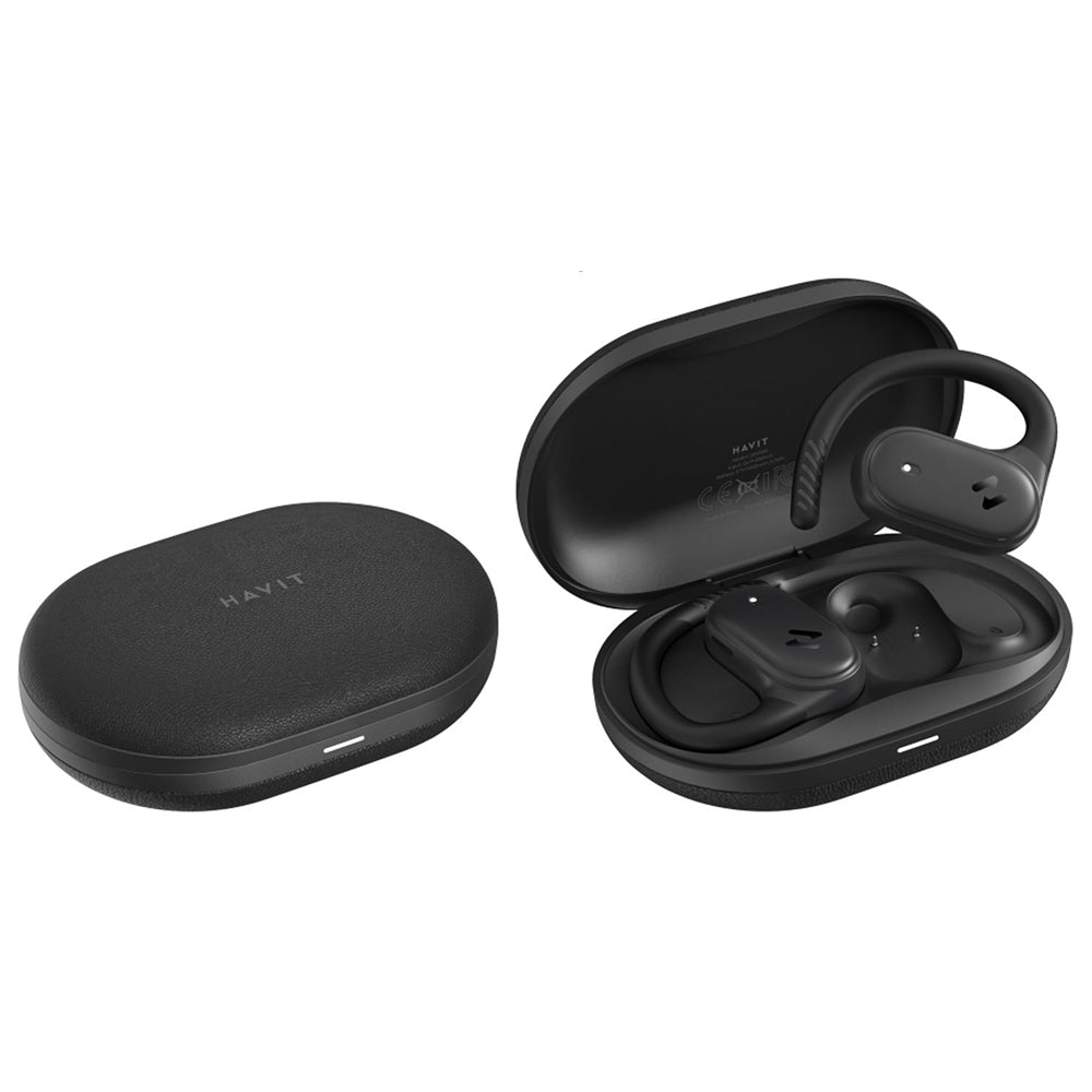 Handsfree Bluetooth HAVIT OWS915, TWS, Svart