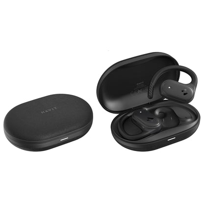 Handsfree Bluetooth HAVIT OWS915, TWS, Svart