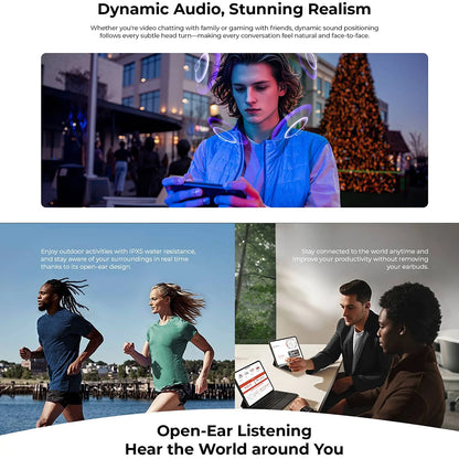 Handsfree Bluetooth HAVIT OWS916 Lite, TWS, Svart