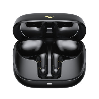 Handsfree Bluetooth HAVIT TW906 Pro, TWS, ANC, Svart