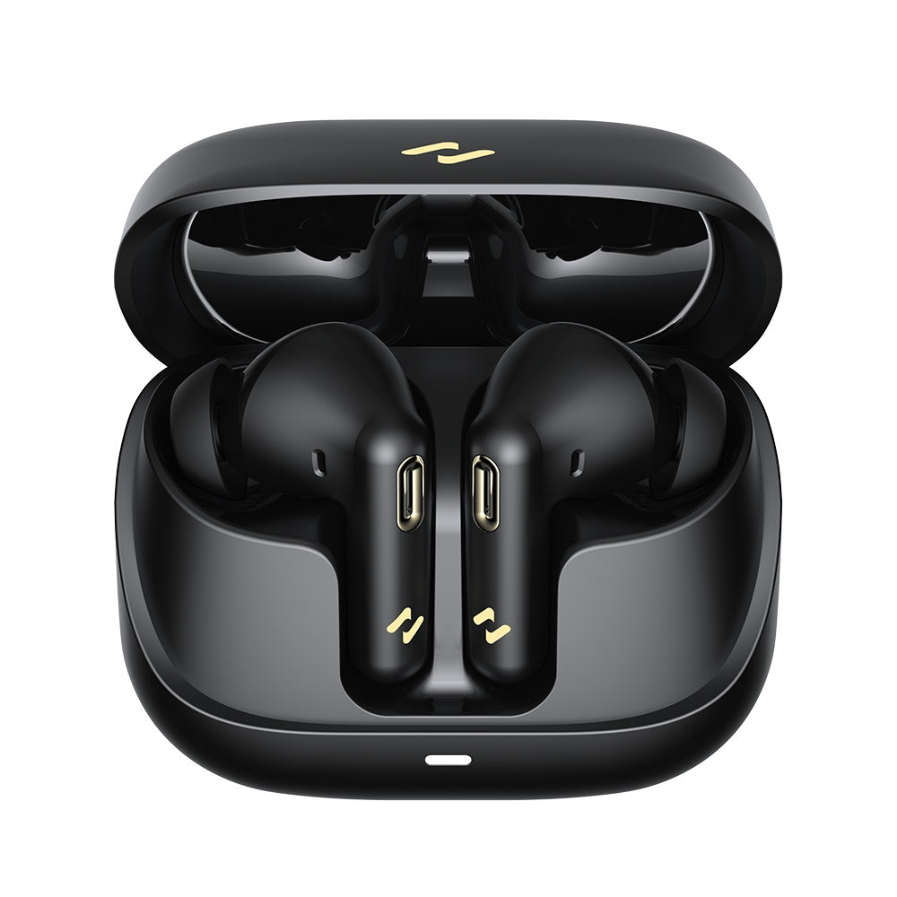 Handsfree Bluetooth HAVIT TW906 Pro, TWS, ANC, Svart
