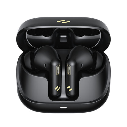 Handsfree Bluetooth HAVIT TW906 Pro, TWS, ANC, Svart