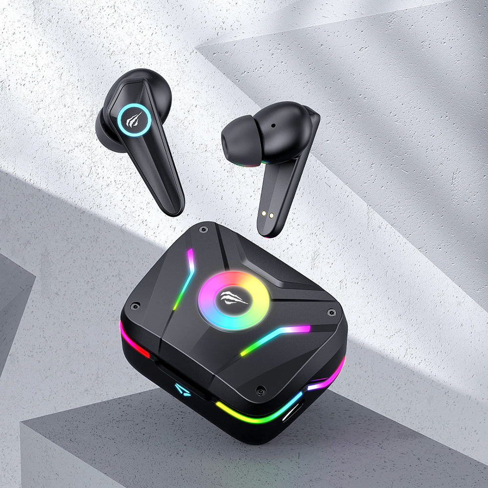 Handsfree Bluetooth HAVIT TW952 PRO RGB, TWS, Svart