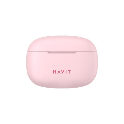 Handsfree Bluetooth HAVIT TW967 Pro, TWS, Rosa