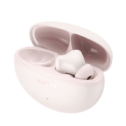 Handsfree Bluetooth HAVIT TW986, TWS, Rosa