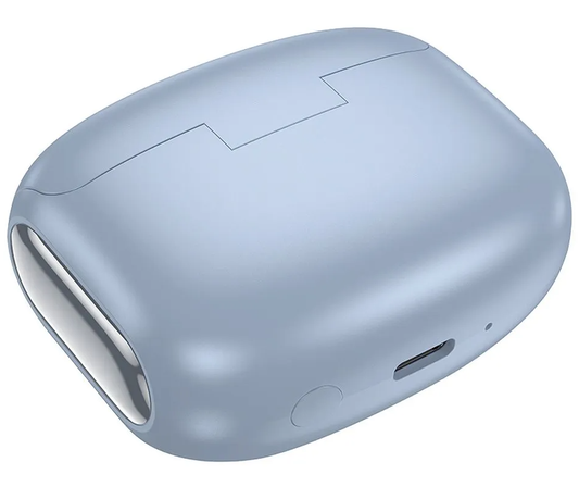 Handsfree Bluetooth HOCO EQ21, TWS, ANC, Blå