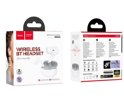 Handsfree Bluetooth HOCO EQ24, TWS, Vit
