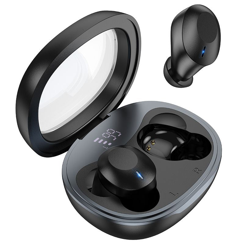 Handsfree Bluetooth HOCO EQ3, TWS, Svart