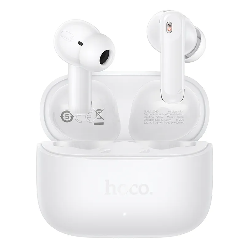 HOCO EQ30 Bluetooth Handsfree, TWS, White