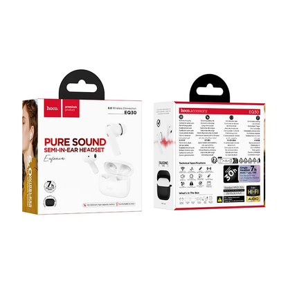 Handsfree Bluetooth HOCO EQ30, TWS, Vit