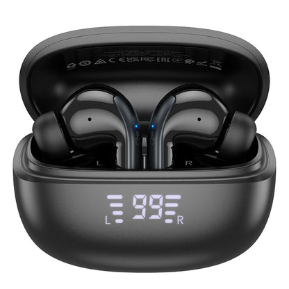 Bluetooth Handsfree Bluetooth HOCO EQ5, TWS, ANC, Svart 