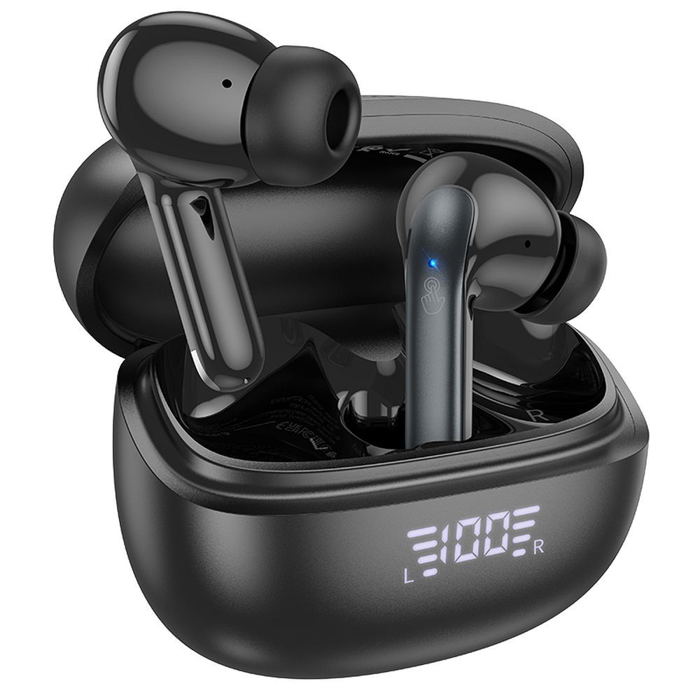 Bluetooth Handsfree Bluetooth HOCO EQ5, TWS, ANC, Svart 