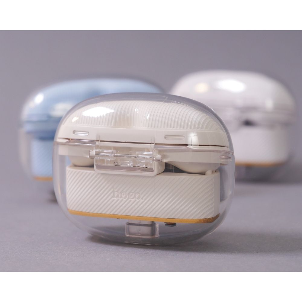 Handsfree Bluetooth HOCO EW54, TWS, Vit (Milky White)