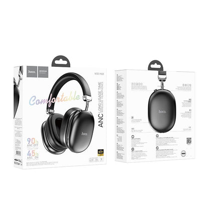 Handsfree Bluetooth HOCO W35 Max, A2DP, ANC, Svart