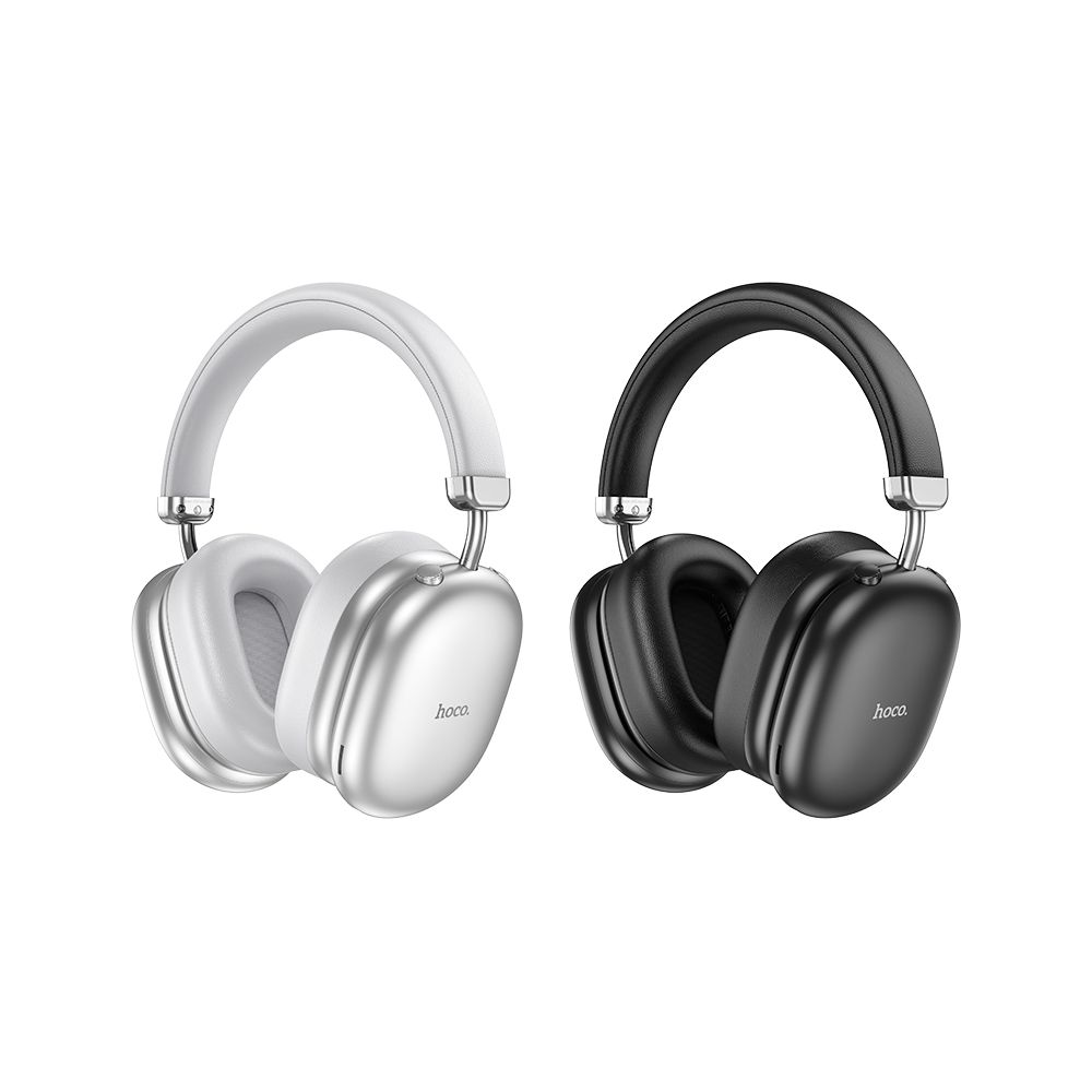 Handsfree Bluetooth HOCO W35 Max, A2DP, ANC, Silver